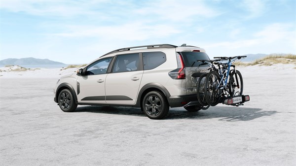 porte-vélos plateforme  sur attelage - Dacia Jogger