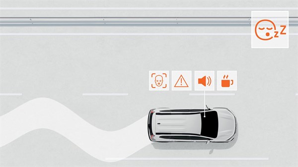 Dacia Jogger - Surveillance de l’attention du conducteur