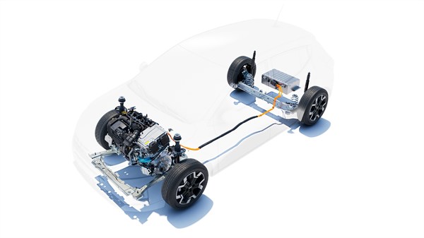 Technologie hybrid 155 - Dacia Sandero