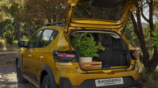 Dacia Sandero Stepway - volume de coffre